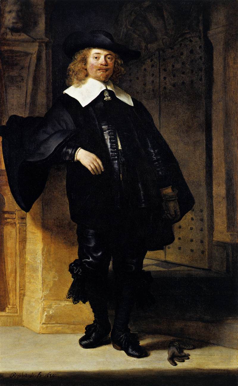 Andries de Graeff, burgemeester- door: Rembrand in 1632