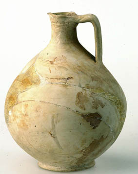 55-Romeins aardewerken kruikje