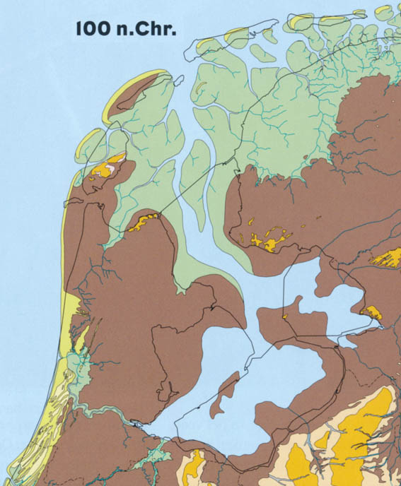 61-100 AD Flevomeer en omgeving